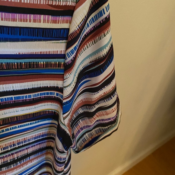 Primark striped satin feel shirt - Picture 4 of 4